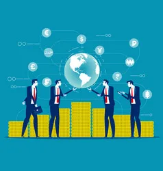 global financial concept business finance