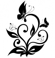 Free Free 332 Butterfly Vine Svg SVG PNG EPS DXF File