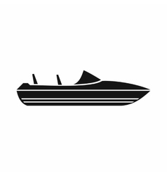 powerboat icon little powerboat icon flat style royalty free vector image powerboat icon little powerboat icon flat style royalty free vector image