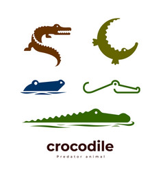 crocodile symbol logo