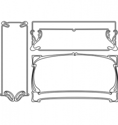 Art deco frame Royalty Free Vector Image - VectorStock