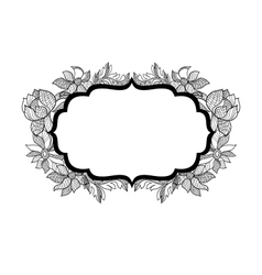 Black lace Royalty Free Vector Image - VectorStock