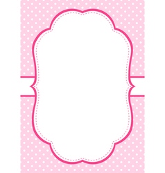 polka dots invitations templates