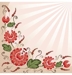 Black flowers Royalty Free Vector Image - VectorStock