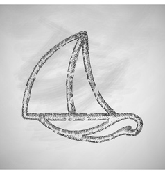 water boat sailboat seamless pattern background vector sailboat icon