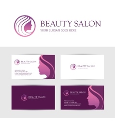 beauty salon business cards