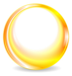 Bright green blue round circle logo design Vector Image