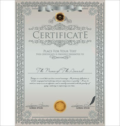 certificate scroll template