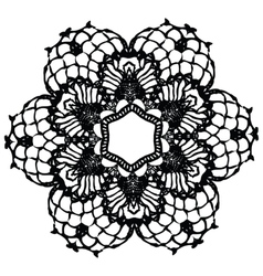 doily vector white crochet doily vector black crochet doily vector