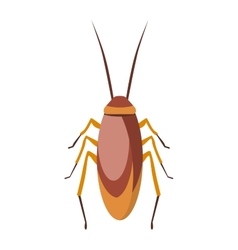 Cockroach dead Royalty Free Vector Image - VectorStock