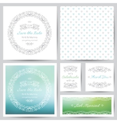 Wedding set Royalty Free Vector Image - VectorStock