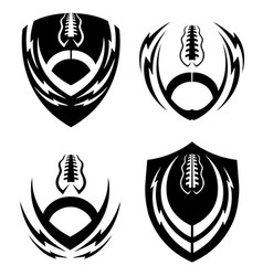 football lace vector images over 880