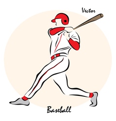 Baseball pitcher Royalty Free Vector Image - VectorStock