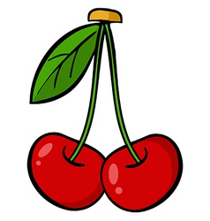 Cherry retro Royalty Free Vector Image - VectorStock