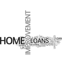 home improvement loans