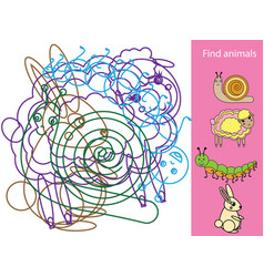 Kids Basic Shapes Chart Royalty Free Vector Image