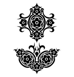 skull music tribal tattoo set royalty free vector image skull music tribal tattoo set royalty free vector image