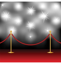 Metal and red light scene Royalty Free Vector Image - VectorStock