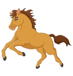 Cartoon horse Royalty Free Vector Image - VectorStock