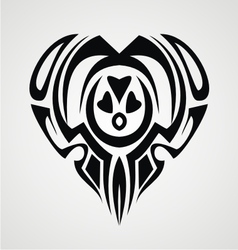 heart shape tattoo design royalty free vector image heart shape tattoo design royalty free vector image