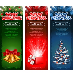 Christmas night Royalty Free Vector Image - VectorStock