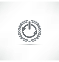 Icon on off switch Royalty Free Vector Image - VectorStock