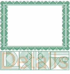 certificate border vector free