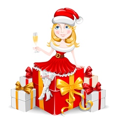Hipster Christmas Royalty Free Vector Image - VectorStock
