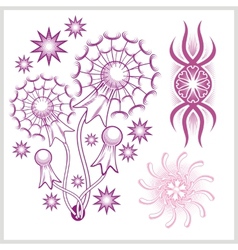 flower design for tattoo royalty free vector image flower design for tattoo royalty free vector image