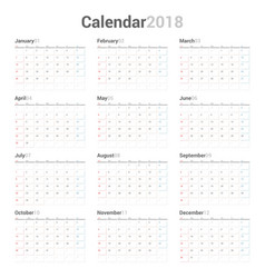 planner template 2018