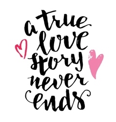 Download Forever and always no matter what calligraphy Vector Image