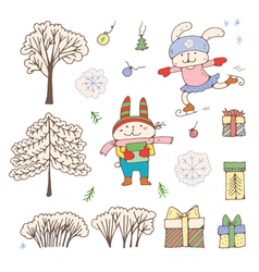 Set Royalty Free Vector Image - VectorStock