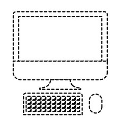 Computer Royalty Free Vector Image - VectorStock
