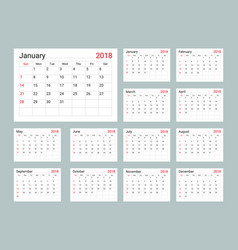 2018 daily planner template