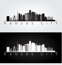 Jacksonville usa skyline and landmarks silhouette Vector 