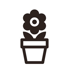 Flower icon set Royalty Free Vector Image - VectorStock