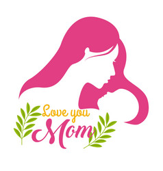 Download Card of Happy Mothers Day Royalty Free Vector Image