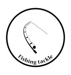 Download Fishing rod Royalty Free Vector Image - VectorStock