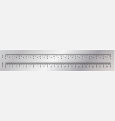 50 inch ruler Royalty Free Vector Image - VectorStock