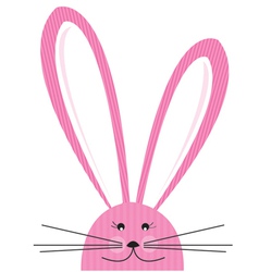 Bunny ears Royalty Free Vector Image - VectorStock