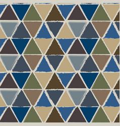 Seamless texture with triangles Royalty Free Vector Image