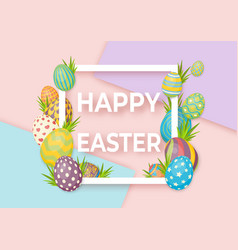 happy easter template