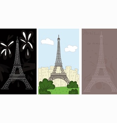 Eiffel tower Royalty Free Vector Image - VectorStock