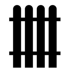 Icons of different kinds of fence Royalty Free Vector Image