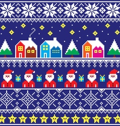 Download Christmas jumper or sweater seamless pattern Vector Image