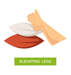 pillow elevate legs
