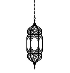 Ramadan fanoos isolated Royalty Free Vector Image