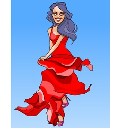 https://cdn.vectorstock.com/i/thumb-large/67/52/cartoon-woman-in-a-long-red-dress-dancing-vector-5156752.jpg