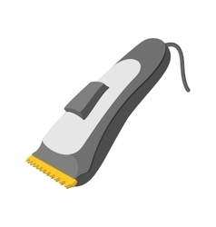 Hair clipper icon cartoon style Royalty Free Vector Image Hair clipper icon cartoon style Royalty Free Vector Image