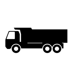 Download Symbol and a bulldozer and dump truck Royalty Free Vector